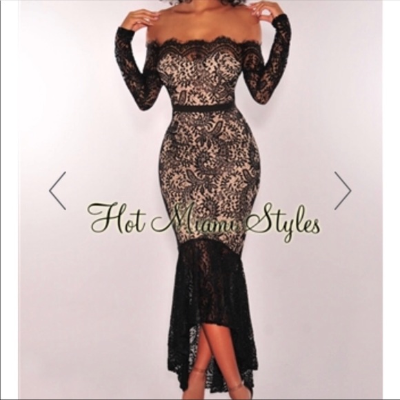 Hot Miami Styles Dresses & Skirts - Black dress